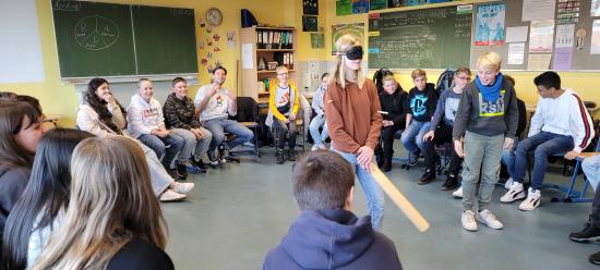 Teambuilding im 7. Jahrgang