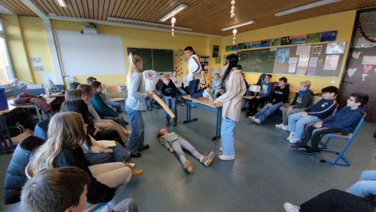 Teambuilding im 7. Jahrgang