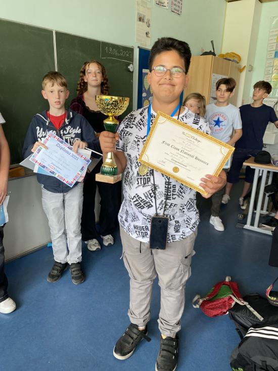 Congratulations and well done!