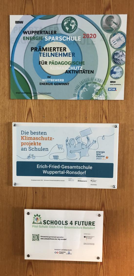 Bundestagsabgeordneter Ingo Schäfer im Gespräch mit der Schools4Future-Projektgruppe an der EFG