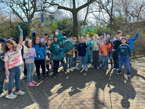 EFG macht mit: Wupperputz 2024 mit dem 5. Jahrgang