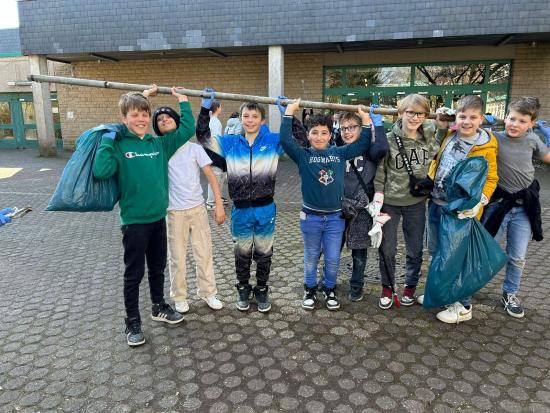 EFG macht mit: Wupperputz 2024 mit dem 5. Jahrgang