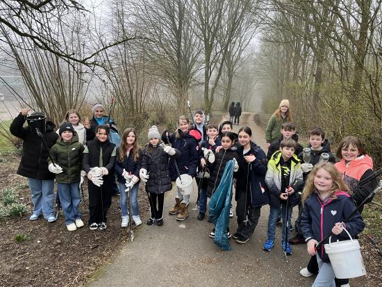 EFG macht mit: Wupperputz 2024 mit dem 5. Jahrgang