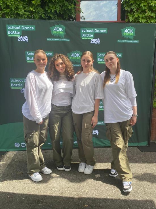 Ins Finale geschafft: Die „Eric’s finches“ im DanceBattle 2024 "Step into Respect"