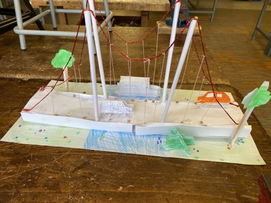 EFG verbindet: Brückenbau im Technikunterricht