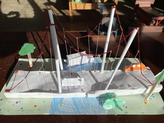 EFG verbindet: Brückenbau im Technikunterricht