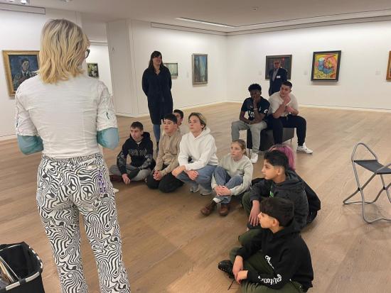 So bunt wie Picasso: Mini-Projektwoche der Internationalen Klasse im Von der Heydt-Museum