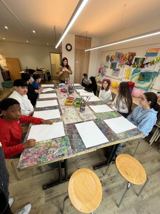 So bunt wie Picasso: Mini-Projektwoche der Internationalen Klasse im Von der Heydt-Museum