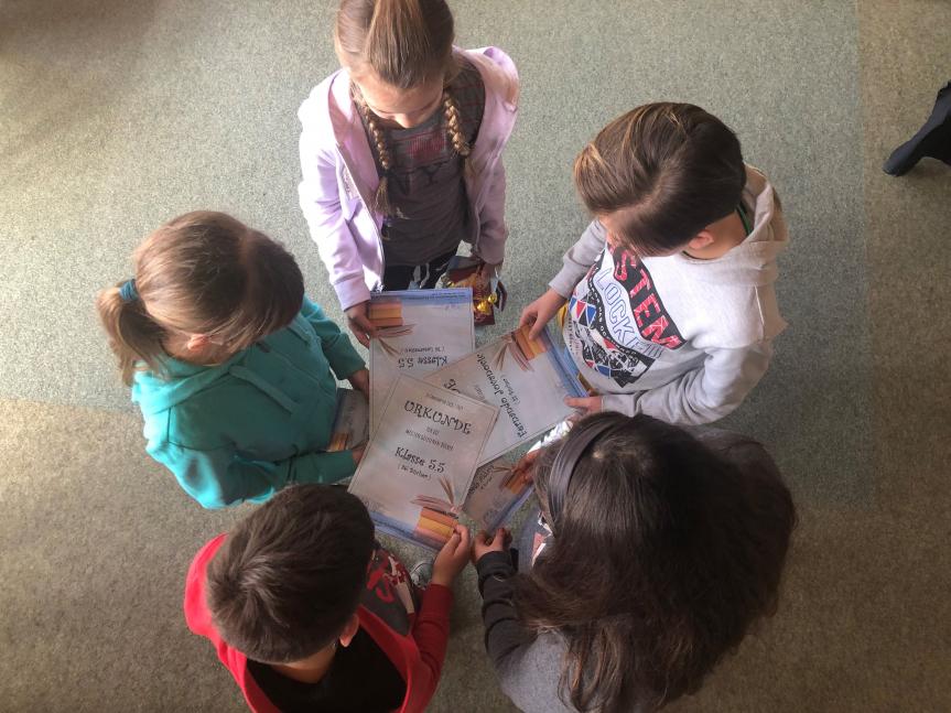 Lesebarometer an der Erich-Fried-Gesamtschule