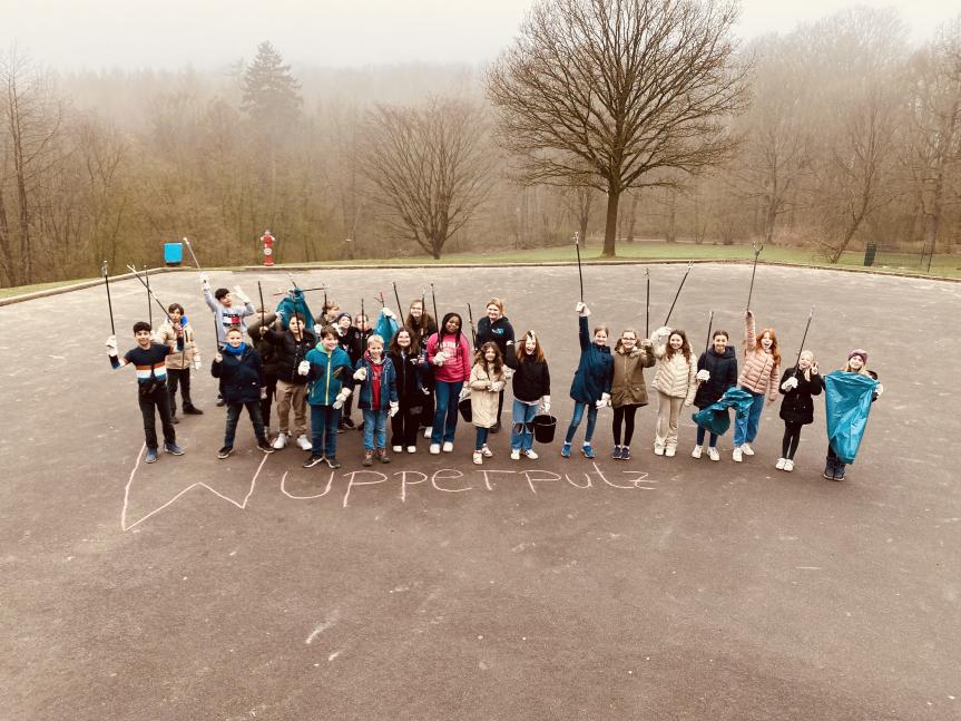 EFG macht mit: Wupperputz 2024 mit dem 5. Jahrgang