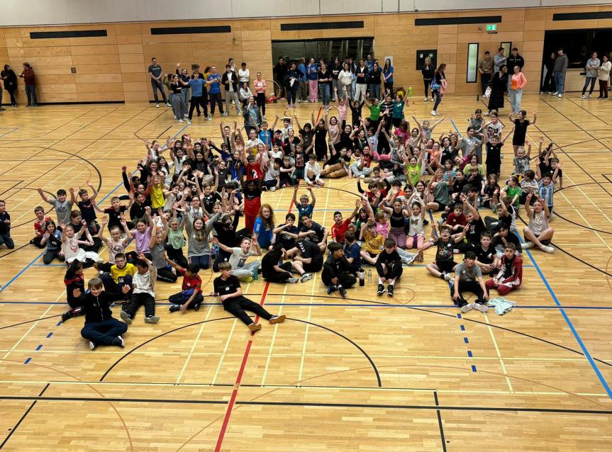 Wir sind ein tolles Team: Spielenachmittag im 5. Jahrgang