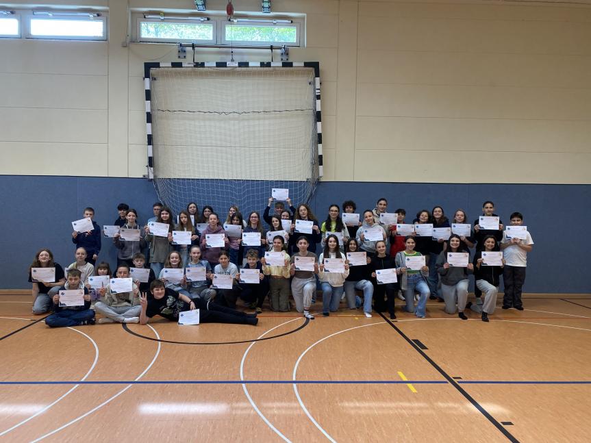 Erasmus+ Projekt der Sekundarstufe 1: "I Care - I Care About the Others, I Care About Myself"