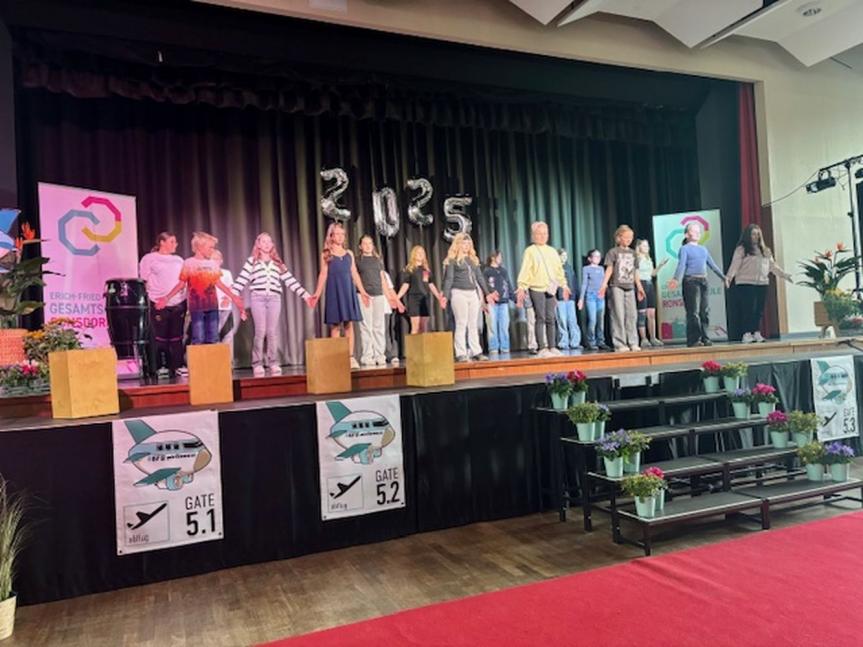 Herzlich Willkommen an der EFG: Große Einschulungsfeier der 5. Klassen im Schuljahr 2025/26