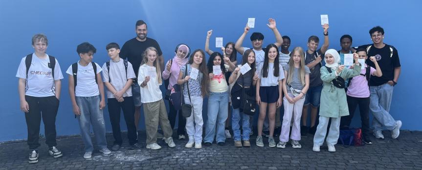 EFG schwimmt oben: Erfolgreiche Schulschwimmwoche im 5. & 6. Jahrgang