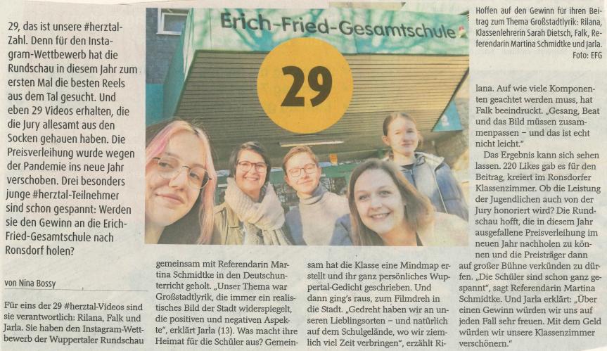 Filmbeitrag zum Thema Großstadtlyrik