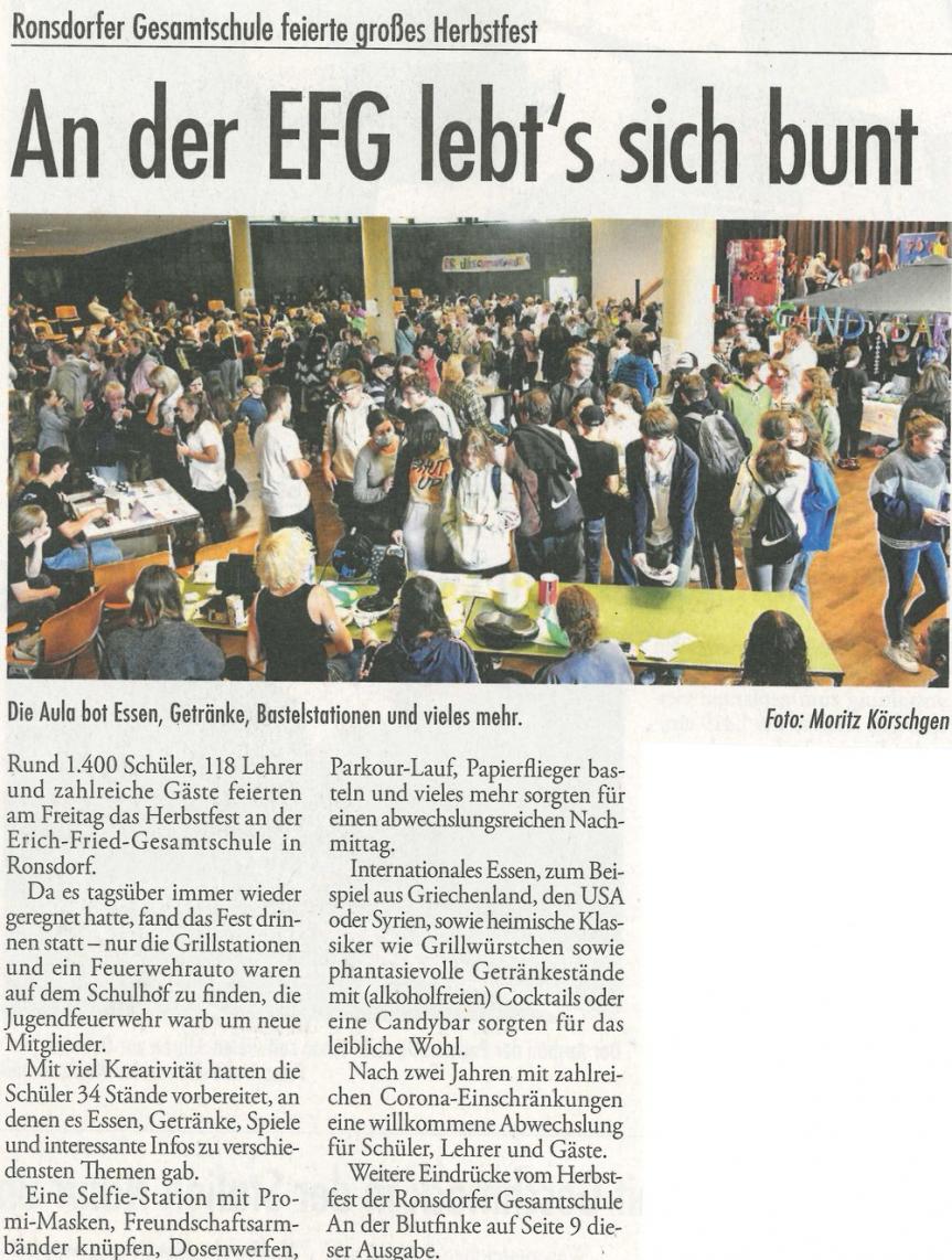 Herbstfest Artikel RW