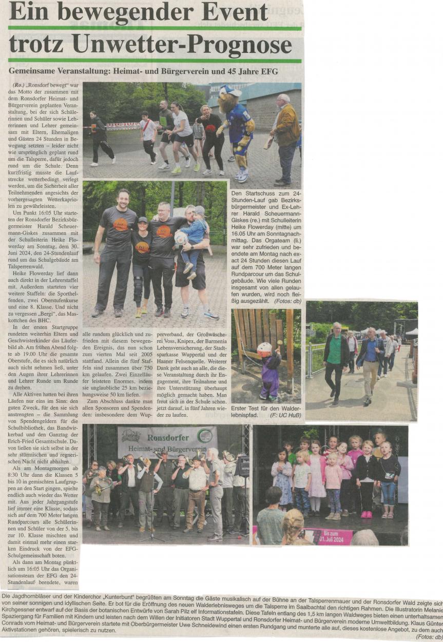 24hLauf 2024 - Ein bewegender Event