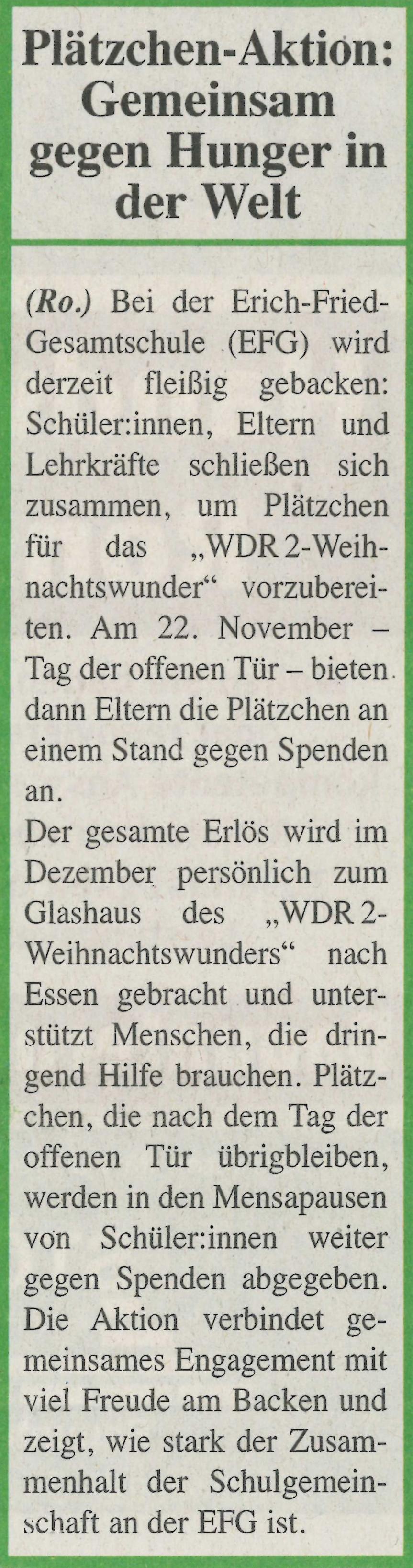 Erich hilft! Weihnachtswunder 22025