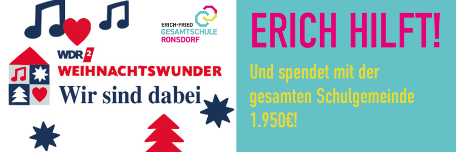 EFG hilft beim WDR 2 Weihnachtswunder