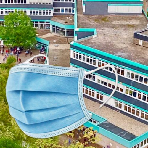 Maske Schule